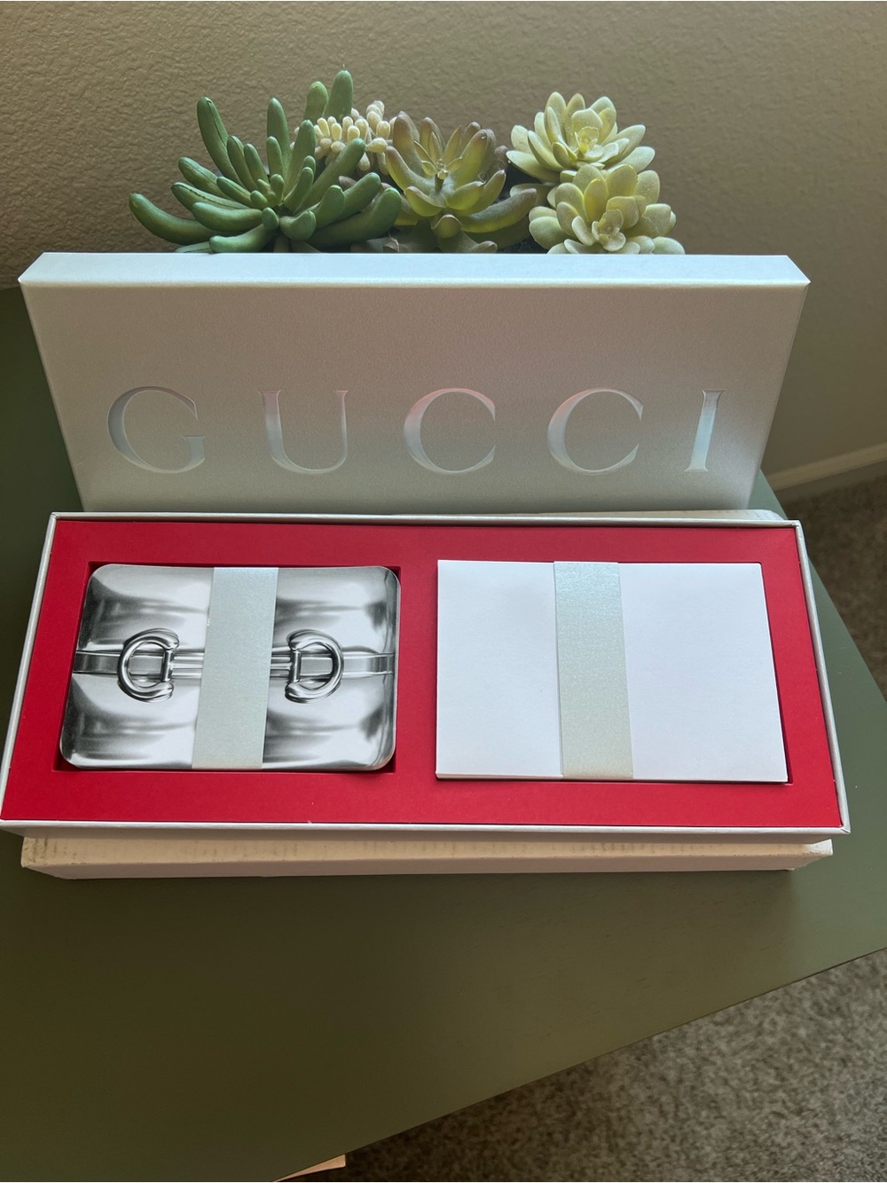 Gucci Logo - Stationary Gift Set
